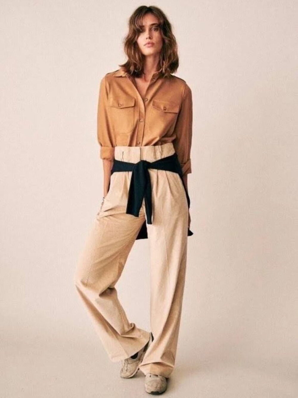 Sezane Arthur pants in mastic sz 6